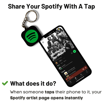 Spotify NFC Keychain