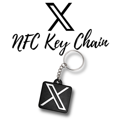 X / Twitter NFC Keychain