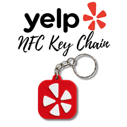 Yelp NFC Keychain