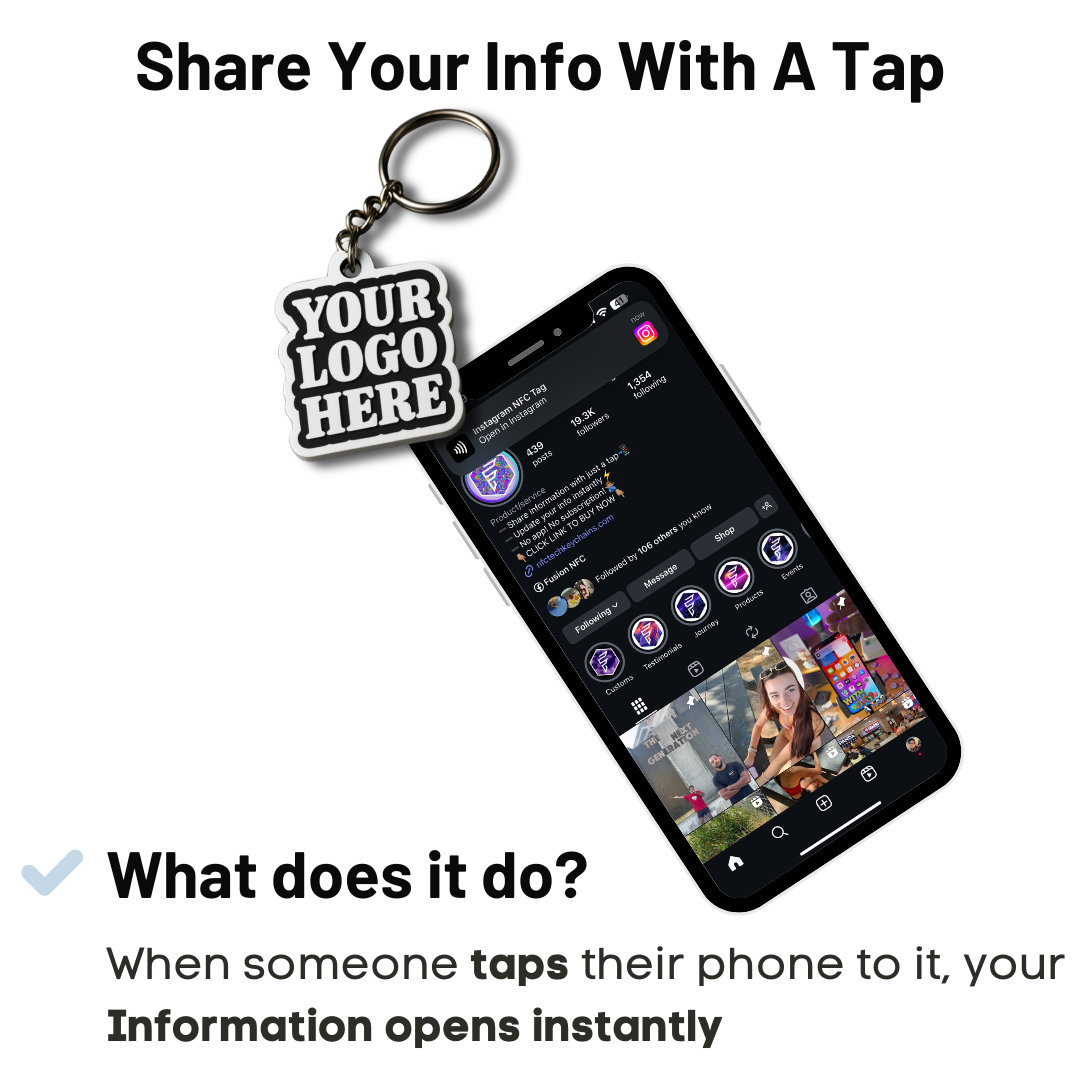Custom NFC Keychain
