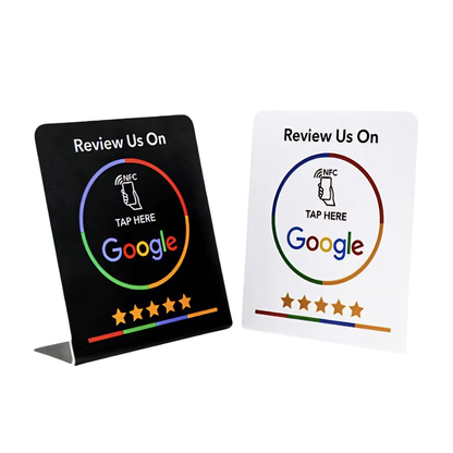 Google Review Stand