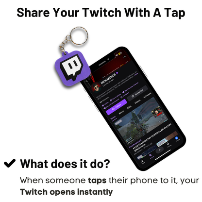 Twitch NFC Keychain