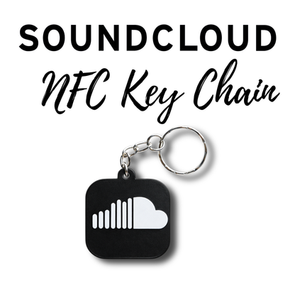 Soundcloud NFC keychain