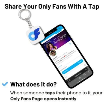 Only Fans NFC Keychain