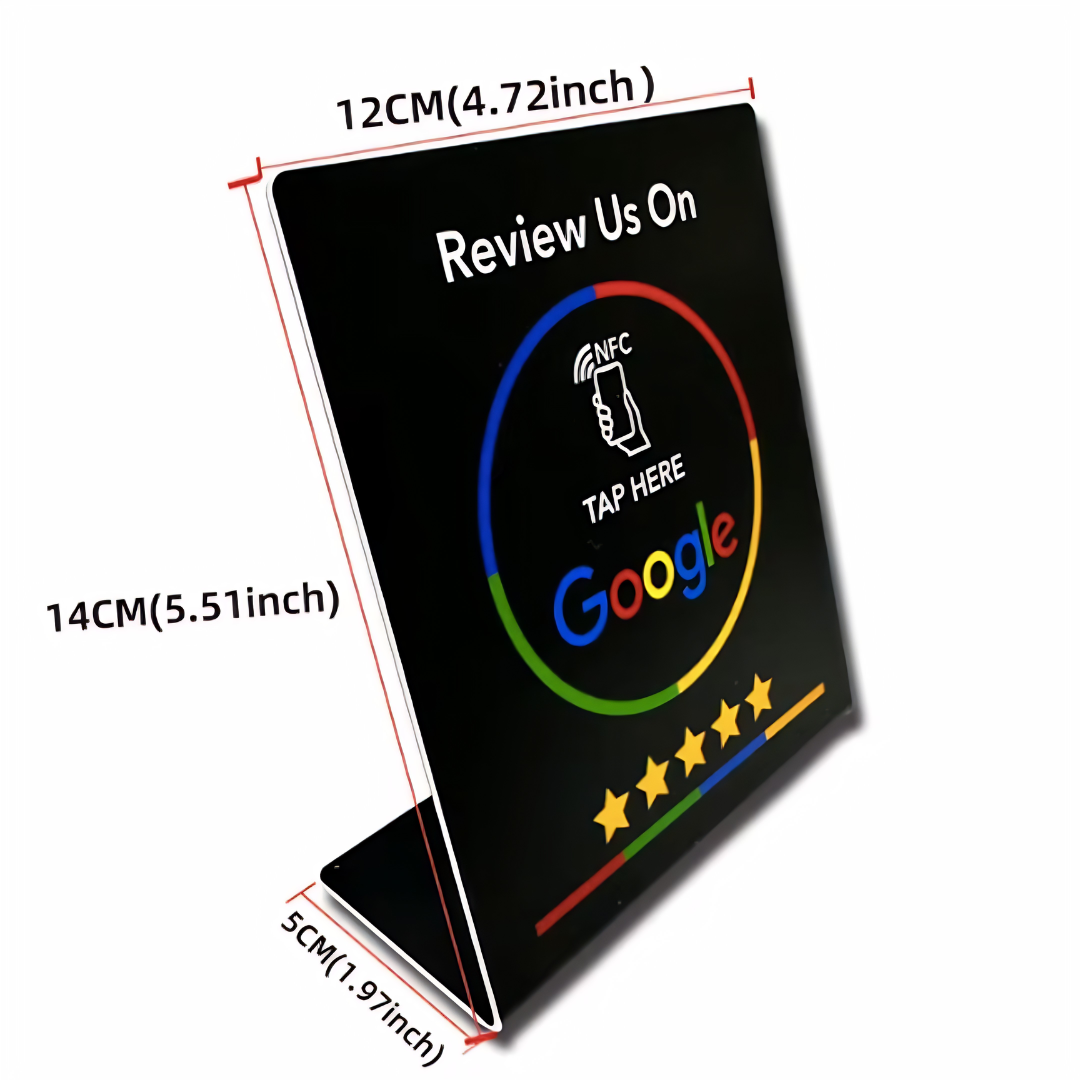 Google Review Stand