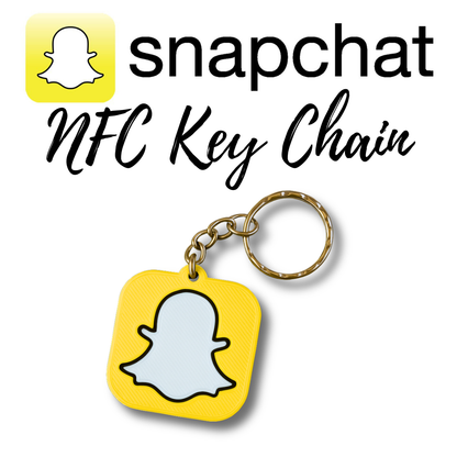 Snapchat NFC Keychain