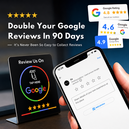 Google Review Stand