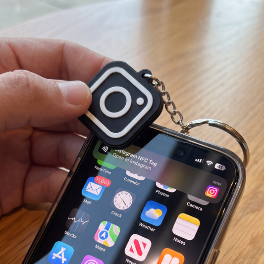 Instagram NFC Keychain
